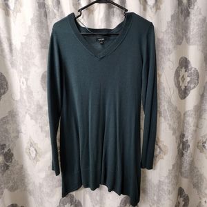 Blue Green sweater Tunic